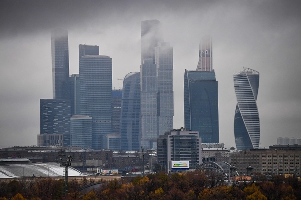 Фото москва сити утром